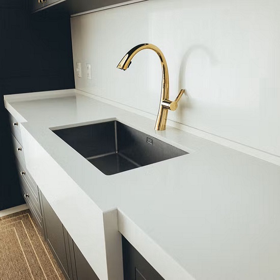 Cocina moderna Silestone Blanco Zeus Suede cocina moderna