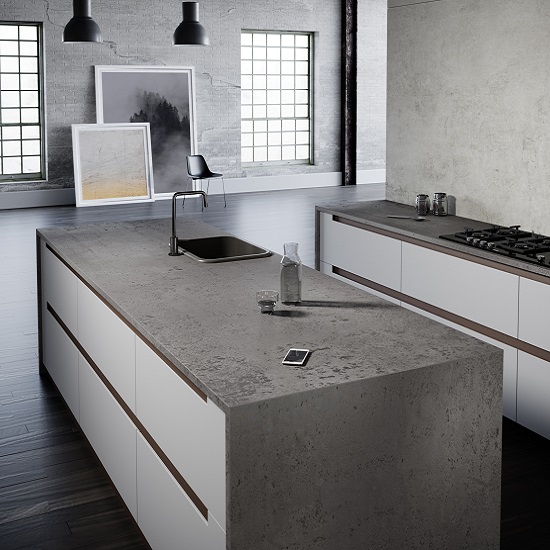 Isla de cocina Silestone Poblenou 3cm