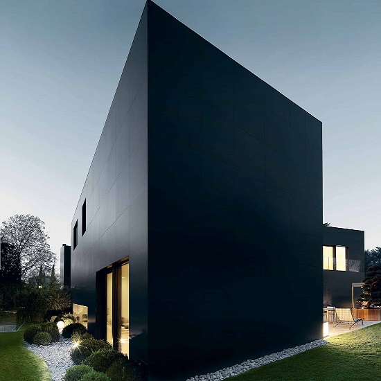 exterior Laminam Nero Assoluto