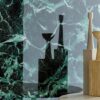 salpicadero de cocina Laminam Verde Alpi pulido