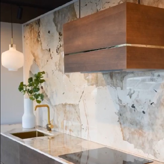 Salpicaderos de porcelánico Dekton Khalo