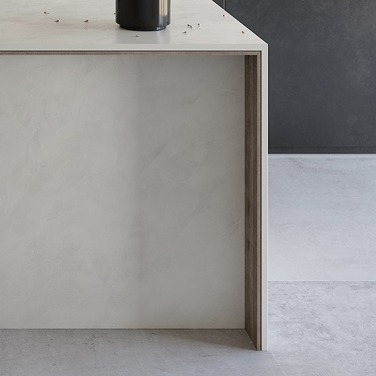 Dekton Albarium isla de cocina de porcelánico 1.2cm