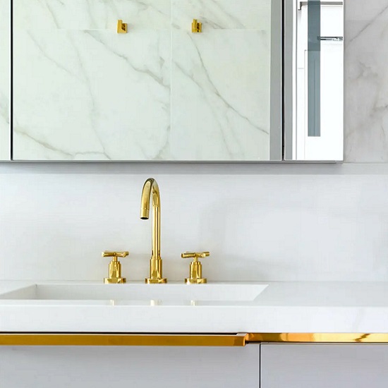 Lavabo de Silestone Blanco Zeus
