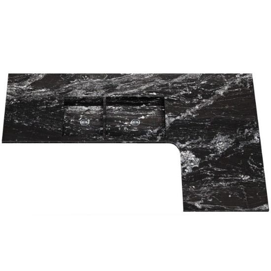 encimera y fregadero Sensa Black Beauty