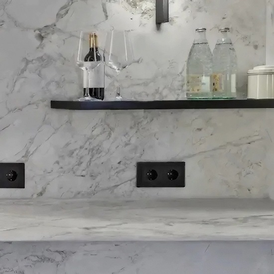 encimera y salpicadero Techlam Supergrey