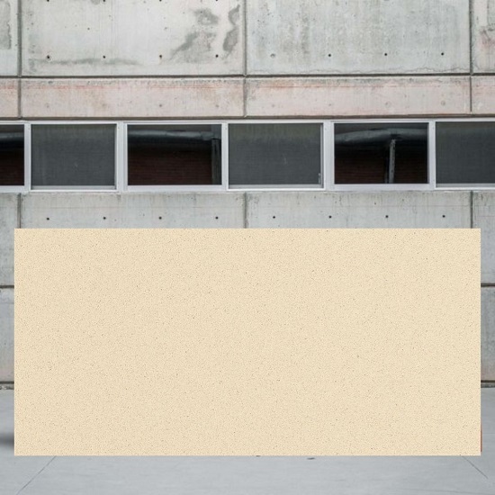 imagen de la losa de Cuarzo Crema Levantina Quartz