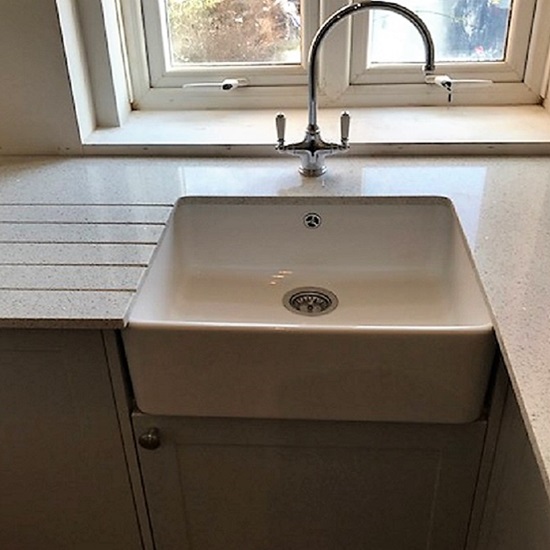 encimera cocina Cuarzo Crema Levantina Quartz