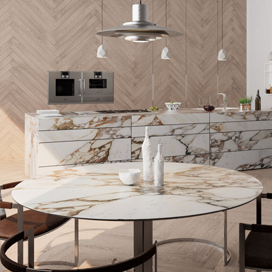 Mesa y encimera de cocina mármol Vagli Oro