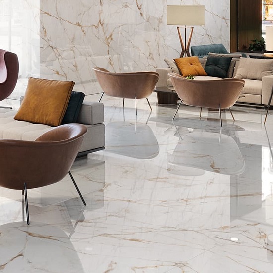 suelo y pared Xtone Calacatta Gold