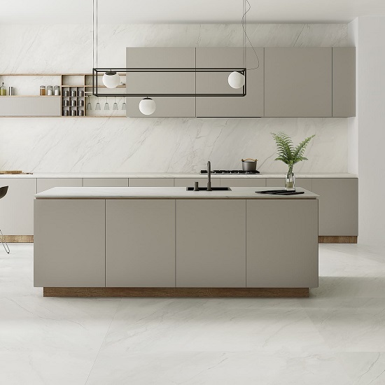 isla cocina Xtone Glem White