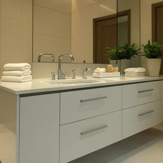 un lavabo de baño Equs Dune zero