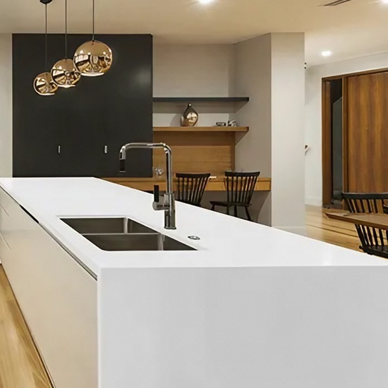 isla cocina Equs Zero blanco Special White