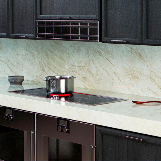 encimera y frente cocina