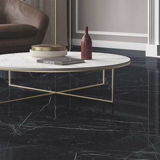 baldosas Sapienstone Dark Marquina