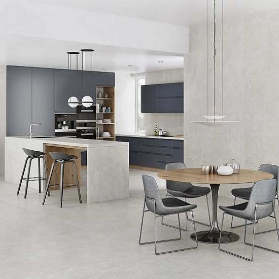 cocina abierta Xtone Bottega Acero