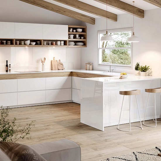 cocina Xtone Moon White