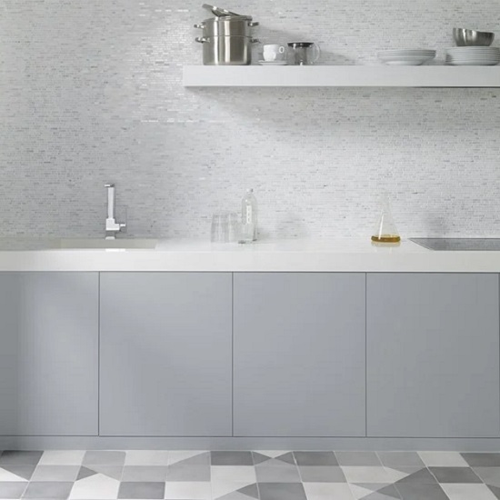 encimera de porcelanico Xtone Moon White 2cm grosor