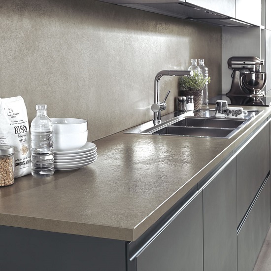 encimera 2cm grosor Laminam Fokos Terra