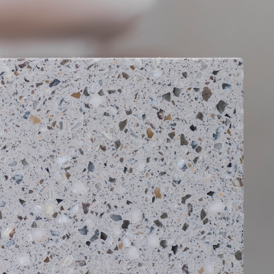 encimera de costado Krion Concrete
