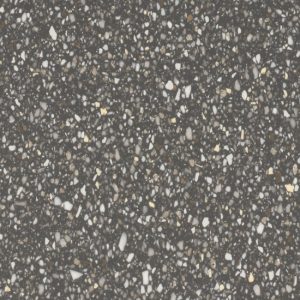 terrazo gris oscuro Krion Grafite Classico