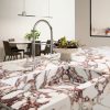 fregadero porcelánico revestimiento de pared Laminam Calacatta Viola