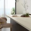 encimera porcelánico travertino claro Laminam Travertino Bianco