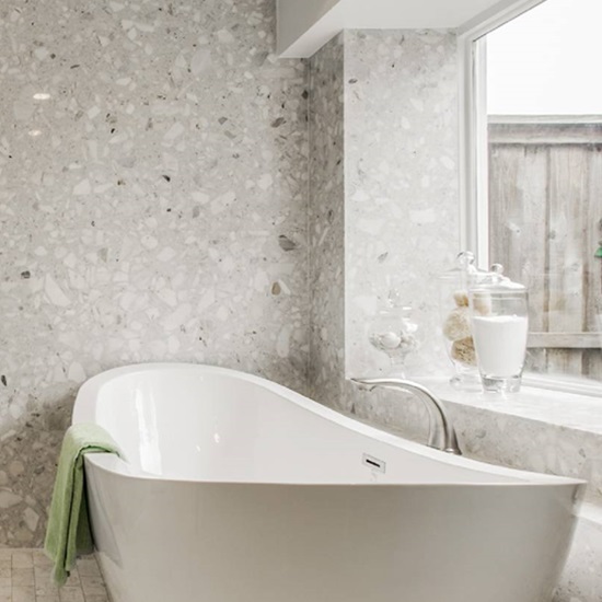 lavabo Terrazo Fior Di Pesco