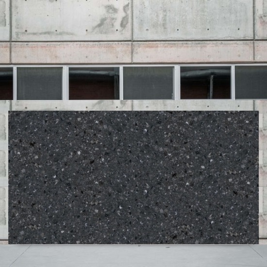 losa Terrazo gris oscuro Grigio Carnico