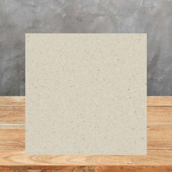 muestra Terrazo crema gris claro Ninfea
