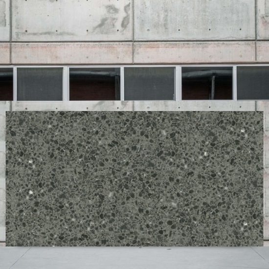 tabla terrazo gris claro y oscuro Palladio Laguna