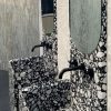 lavabo terrazo negro y blanco Palladio Moro