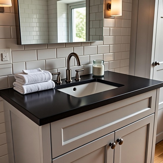 lavabo Ascale Super Black baño