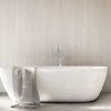 revestimiento pared baño Techlam Travertino Pearl