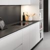 Encimera Arklam Pure Black pura negra mate para cocinas modernas en Málaga.