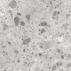 Textura close-up de encimera Arklam Amsterdam Grey en gris moteado, superficie porcelánica lisa y resistente para encimeras en Málaga
