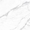 Textura detallada de Blaker Statuario Grey blanca con vetas grises en patrón marmóreo intenso.