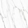 Textura detallada de Blaker Venatino Grey blanca con vetas grises en patrón marmóreo intenso.