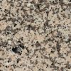 Textura detallada del Granito Crema Camelia, granito crema con motas negras y grises
